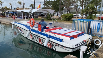 Excursion en 11m Barco 12Pax Alcudia